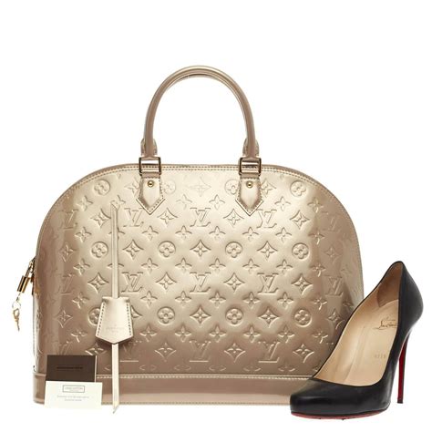 louis vuitton alma vernis prezzo|louis vuitton alma mm size.